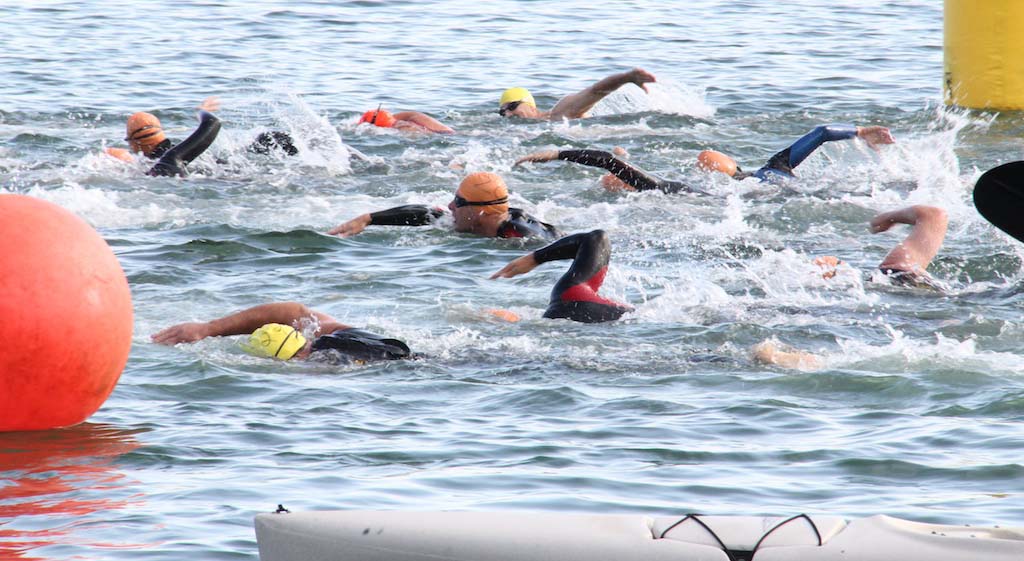 Whidbey Adventure open water swim race