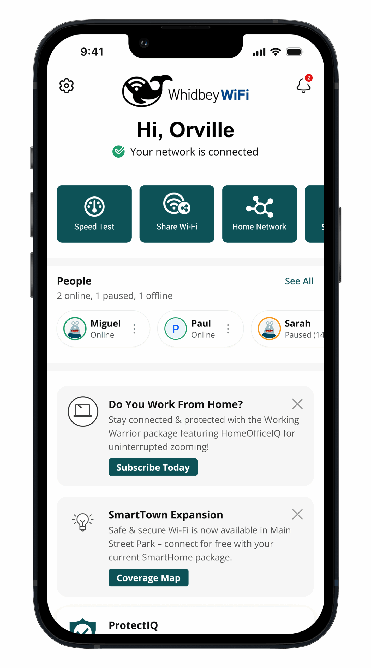 Whidbey WiFi Dashboard